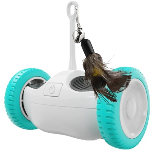 Giocattolo interattivo intelligente per gatti, giocattolo elettrico per gatti, giocattolo interattivo intelligente per gatti con, giocattolo automatico ricaricabile per esercizi per gatti