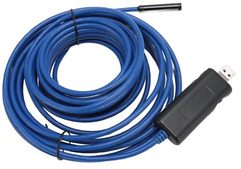Sxhlseller WiFi Endoscope, 720p Semi-styv Endoskopkamera med 6 Lysdioder, Bilmotorinspektionskamera, Vattentät Trådlös för för IOS-telefoner (2m / 6.56ft)