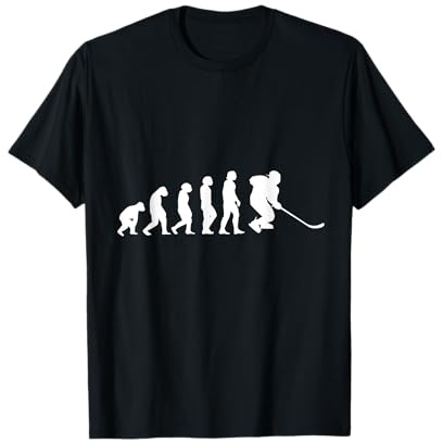 Giocatore di hockey su ghiaccio Evolution Ice Hockey Gift Maglietta