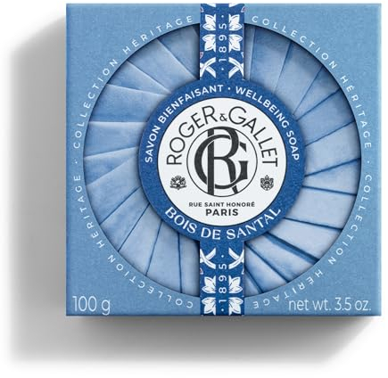 Roger & Gallet Bois de Santal Savon Bienfaisant Base Végétale 100g