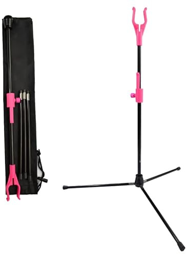 Yls Archery Bow Stand Recurve Bow Compound Bow Stand Rack Holder Legs 18.9 Height