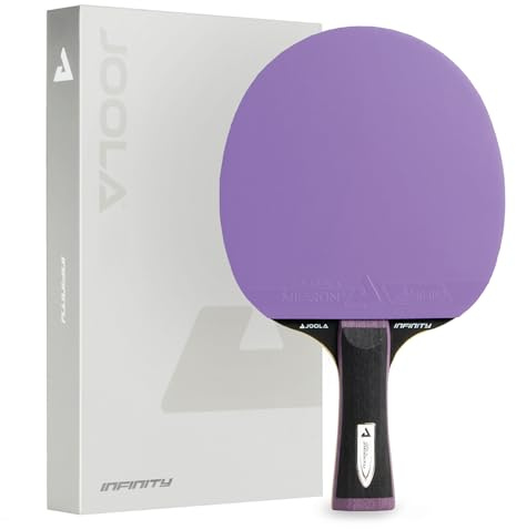 JOOLA Table Tennis Bats, White Infinity Carbon,Professional Ping Pong Racket