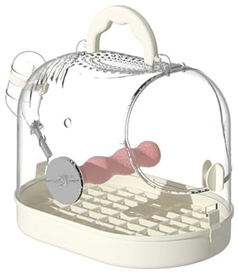 Clear Birdcage Bird Travel Cage for Small Size Indoor Outdoor Easy Observation Carriers Transport Cage Small Bird Transport Box