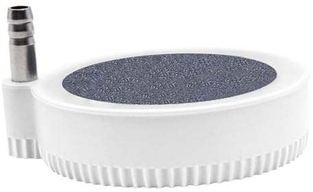 Zambuph Strumento di Pietra aeratore diffusore di Bolle Universale Necessario per Ambienti Acquatici Serbatoi per laghetti per Una Migliore circolazione Serbatoi per laghetti, Bianco, 5 cm