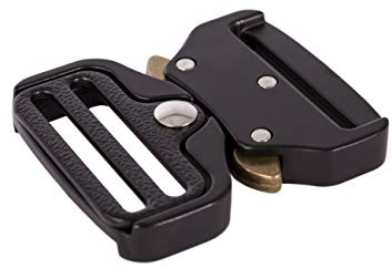 Metall Schnalle für Hundehalsband | 3,8cm Breite | Metallschnalle | für Nylongürtel | Schließe | Militärgürtel | Herrengürtel Militär Bundeswehr | für Gürtel