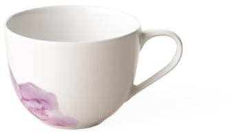 Villeroy & Boch - Rose Garden Coffee Cup, 160 ml, Premium Porcelain, White/Pink