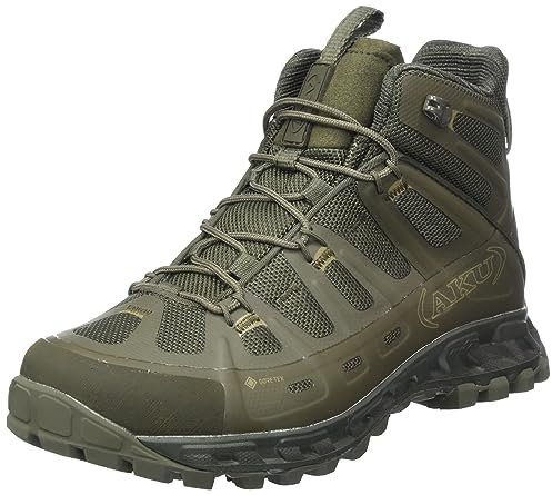 AKU Selvatica Tactical Mid GTX, Stivaletti Bassi con Lacci Uomo, Ranger Verde, 40 EU