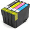 OBV 604XL kompatible Druckerpatronen für Epson 604/604 XL Multipack für XP-2200 XP-2205 XP-3200 XP-3205 XP-4200 XP-4205 WF-2910DW WF-2930DWF WF-2935DW WF-2950DWF BK/C/M/Y