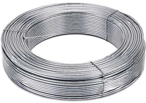 LA CORDELINE Spanndraht aus verzinktem Stahl, 2,7 mm x 100 m – für Garten, Zaun