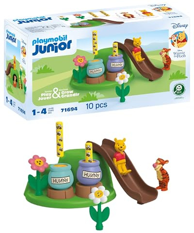 Playmobil Junior & Disney: Winnie the Pooh's & Tigger's Bee Garden