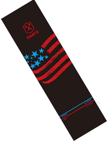 MTTXY Rubber Darts Mat, 116 * 31.4in Dart Training Carpet with Throwing Line, Non-Slip Professional Dart Mat, Ideal for Beginners and All Dart Types