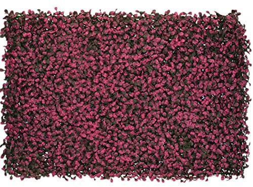 Paneles de boj para Fondo, 20 Unidades, Paneles de Pared de seto de boj Artificial, Fondo de Pared de césped para Exteriores, Interiores, Jardines, Vallas, decoración de Pared de Patio Trase