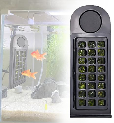 Magnetic Aquarium Seaweed Clip & Feeder - Floating Nori Holder for Tangs, Marine & Freshwater Fish (1 Pc)