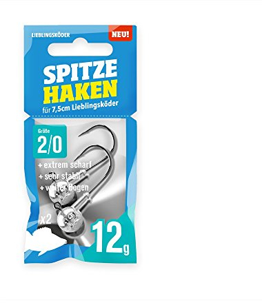 Lieblingsköder Spitze Haken 2/0 (12g)