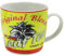 Premier Housewares Durable Mug, Natural, Black/Yellow, Small