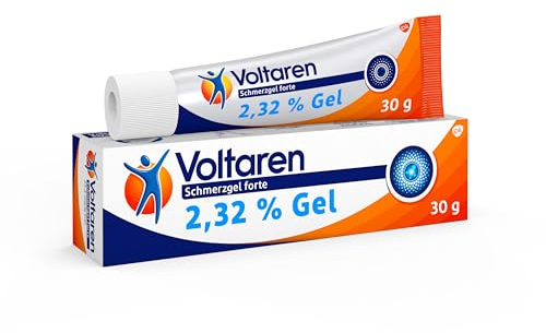 Voltaren Schmerzgel forte 23,2 mg/g Gel mit Diclofenac bei akuten Rückenschmerzen, Muskelschmerzen und Gelenkschmerzen, Diclofenac Schmerzgel, 30g