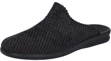 Josef Seibel herrtofflor Belfort 123, herrtofflor, bredd G (normal), svart, 48 EU