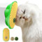 Havenfly Katzenminze Ball an die Wand Kleben, Selbstklebende Katzenminze mit Katzensnacks für Katze, Katzenminze Spielzeug für Massage & Selbstpflege