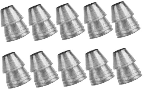 Mikikit 10pezzi Cunei Per Manico in Ferro Resistente Cunei Robusti Per Martello Accessori Di Fissaggio Per Manico Angolo Per Uso Prolungato