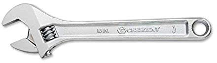 Crescent diaac210vs 25,4 cm chrom Verstellbarer Einmaulschlüssel