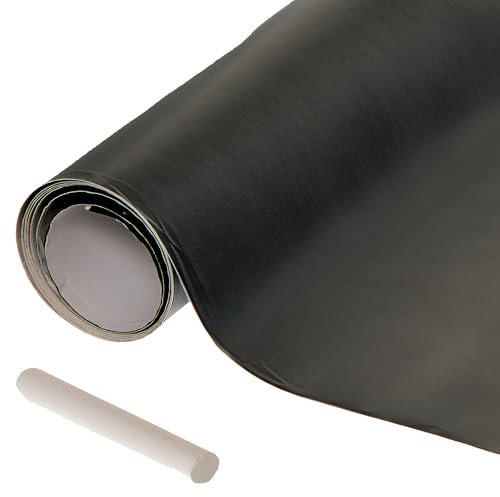 Baker Ross FN221 Self-Adhesive Chalk Paper Roll - 1 Roll, DIY Sticky Chalkboard Roll for Walls, Blackboard for School and Home