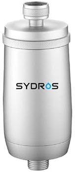 Sydros Ferox 5-Stufen-Filter – Entfernt bis zu 99% der Schadstoffe (Mikroplastik, Chlor, PFAS) & filtert über 500 Schadstoffe – Hochleistungsschutz für Ihre Gesundheit Duschfilter