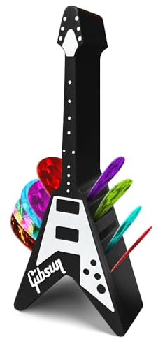 Support de Médiator de Guitare | Porte-Médiator | Peut Contenir Jusqu'à 10 Médiators en Celluloïd | pour le Stockage et l'affichage des Médiators, Cadeau pour les Accessoires de Guitare
