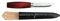 Morakniv Unisex-Adult Classic 1/0 mit 7,6 cm Carbonstahlklinge, rotbraunem Birkenholzgriff und Polymerscheide mit Lederschlaufe 13603, Mehrfarbig, Standard