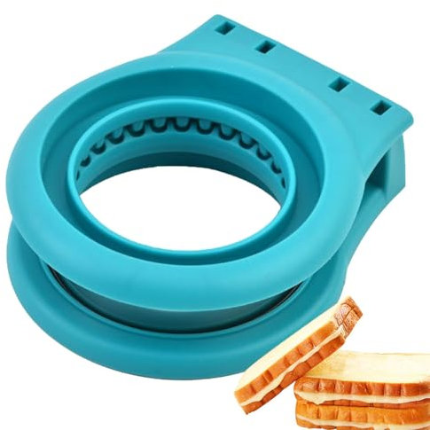 Taglierina per stampi per sandwich, Stampo per taglierini per sandwich, Macchina per sandwich incrostabile con taglierina rotonda e sigillante, da taglio in acciaio inossidabile Macchina per