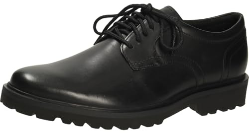 Clarks Berwick Lace Mens Black Leather, 11