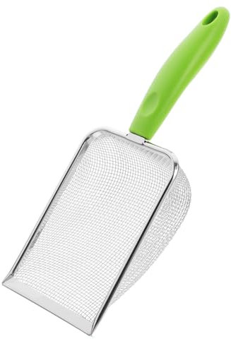 UPKOCH Raccolta Conchiglie Spiaggia Pala Rete Per Sabbia Per Giochi Da Spiaggia Design Traspirante e Filtrante Compatto e Leggero