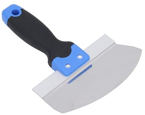 Pusty in Acciaio Inossidabile per Spatola con Impugnatura Forte, Strumento Manuale del Muro a Secco Senza Slip Liscio per Pittori Professionisti