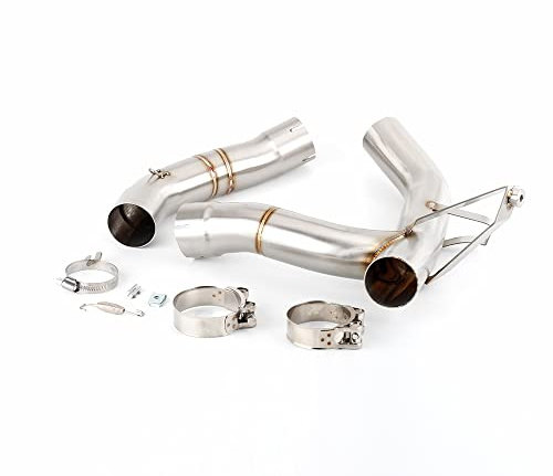Per Ducati Multistrada 950 S 2017 2018 2019 2020 2021 51MM Slip-on Terminali di scarico dell'intestazione Tubo Collegamento collettori di Scarico Moto