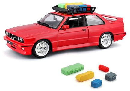 1:24 BMW 3 SERIES M3 EUROTREK WITH ROOF RACK RED