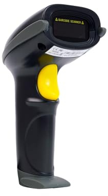 Drahtloser Barcode-Scanner, Liest 1D-Codes, Speichermodus, 2.4G, Präfix und Suffix, HDWR HD43