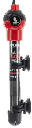VIALIA Aquarium Heizstab 50W, Heizer einstellbar mit Thermostat