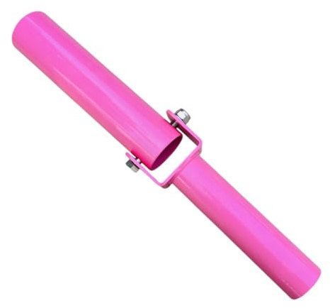 LOVIVER Accesorio Multifuncional para Fila de Barra en T, Accesorio de Fitness, Ejercicios de Prensa y sacudidas, inserción de Poste de Placa de Fila de Barra, Rosa