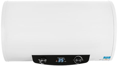 Horisontell elektrisk vattentank 120 l 2 kW elektrisk varmvattenberedare med dusch