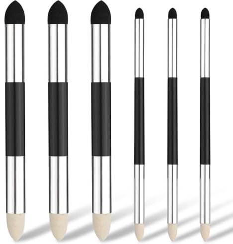 JYNXOR 6 Piezas Borradores de Esponja, Limpiador de Papel para Bocetos Borrador de Esponja Bolígrafo Lavable de Doble Punta Bolígrafo Especial para Estudiantes de Arte y Artistas Accesorios de Dibujo