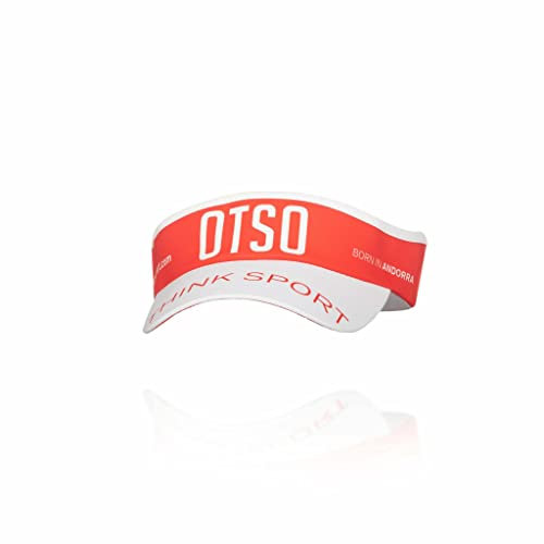 Otso Ultraleichtes Visier, Rot und Weiß.