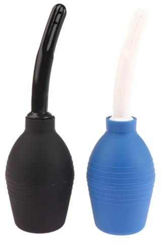 Clistere pera silicone per Uomini Donne, Doccia Morbida Confortevole Design, Lavaggio Intestinale Peretta rettale per una perfetta doccia anale (1 pz) (160ml)