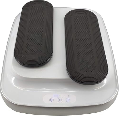 Identités, Simulateur de Marche, Exerciseur de Jambes Électrique, Marche Assise, Stimuler Jambes et Cœur, Idéal pour Sénior, Appareil ultra-silencieux, Télécommande Sans fil