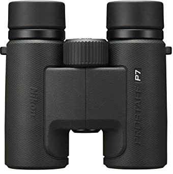 Nikon PROSTAFF P7 10x30 Binocular | Waterproof, fogproof, rubber-armored compact Binocular, oil & water repellent coating & locking diopter | Official Nikon USA Model