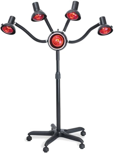SHENGSHIYU Casco Asciugacapelli da Casa,Illuminazione Multiangolo,Regolabile in Rotazione/Altezza,Lampada per Capelli per Acconciatura,Permanente,Colorazione,Fissaggio