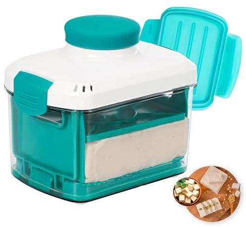 Patifirst Prensa Para Ajustable, Prensador De Ajustable Con Drenaje, Filtro Comestible Para Hacer Yogur Queso Paneer Cocina