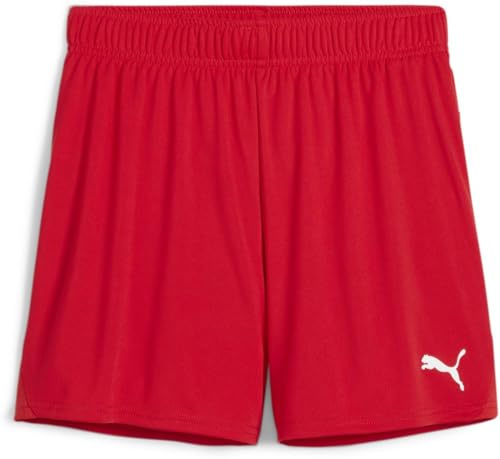 PUMA - teamGOAL Handball Shorts W, Pantalones Cortos de Punto Adultos Unisex, PUMA Red-PUMA White, 706019