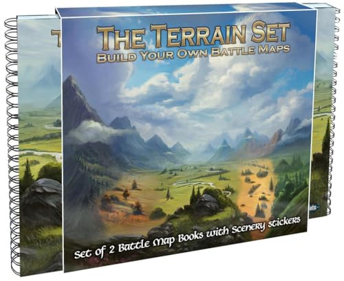 Loke BattleMats-The Terrain Set Build Your Own Battle Map Kit