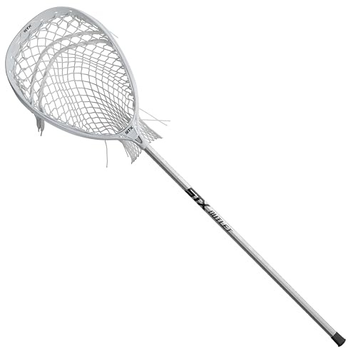 STX Eclipse 3 Complete Lacrosse Goalie Stick, White