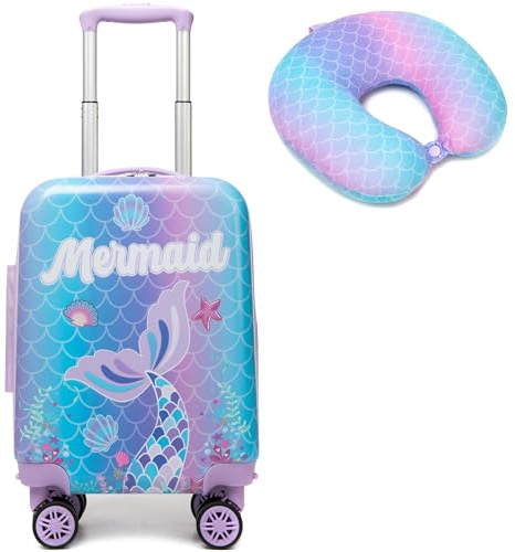 HTgroce Valigia Bambini, Trolley Bambino, Valigia Per Bambini, Trolley Bambino da Viaggio, Valigia Ragazzo, Valigia Bimbo, Trolley Bagaglio a Mano Bagaglio per bambini