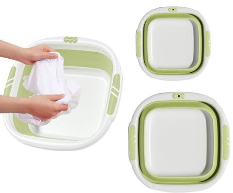 Lavandino Pieghevole,Vasca Lavanderia Multifunzionale - Vasca Salvaspazio Per Piedi Lavabili Portatili Per Bucato Campeggio Escursionismo